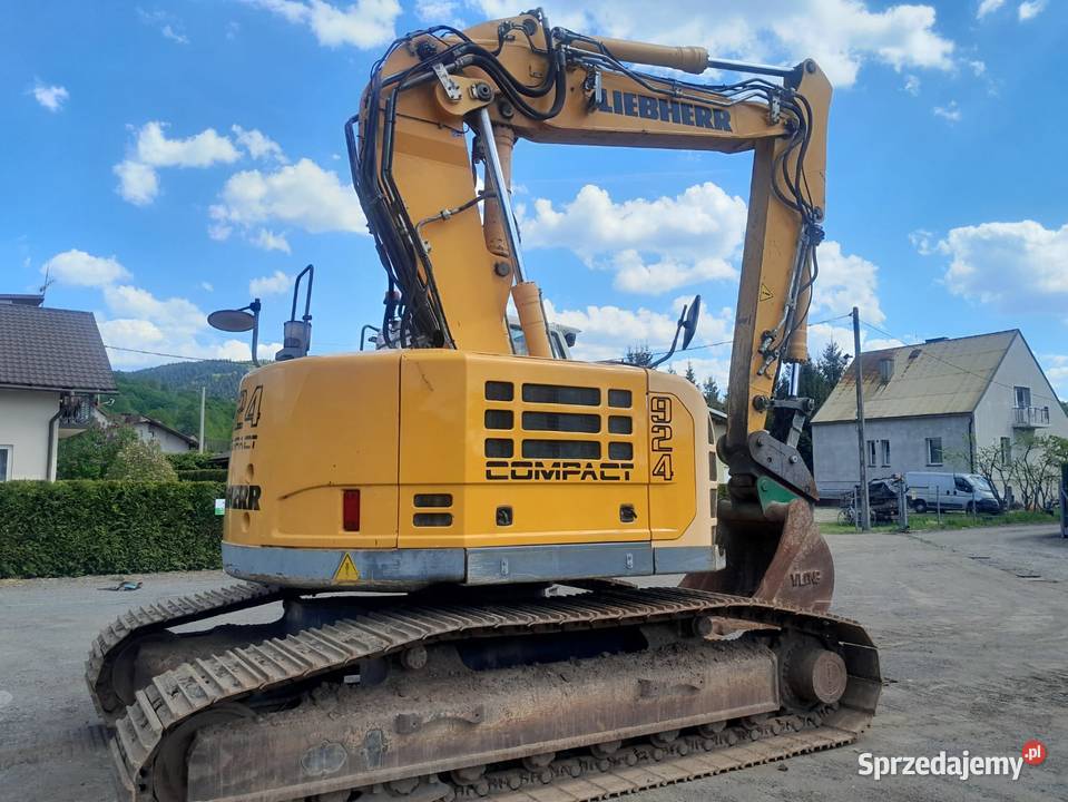 Koparka gąsienicowa Liebherr R924 Litronic Maków Podhalański sprzedam