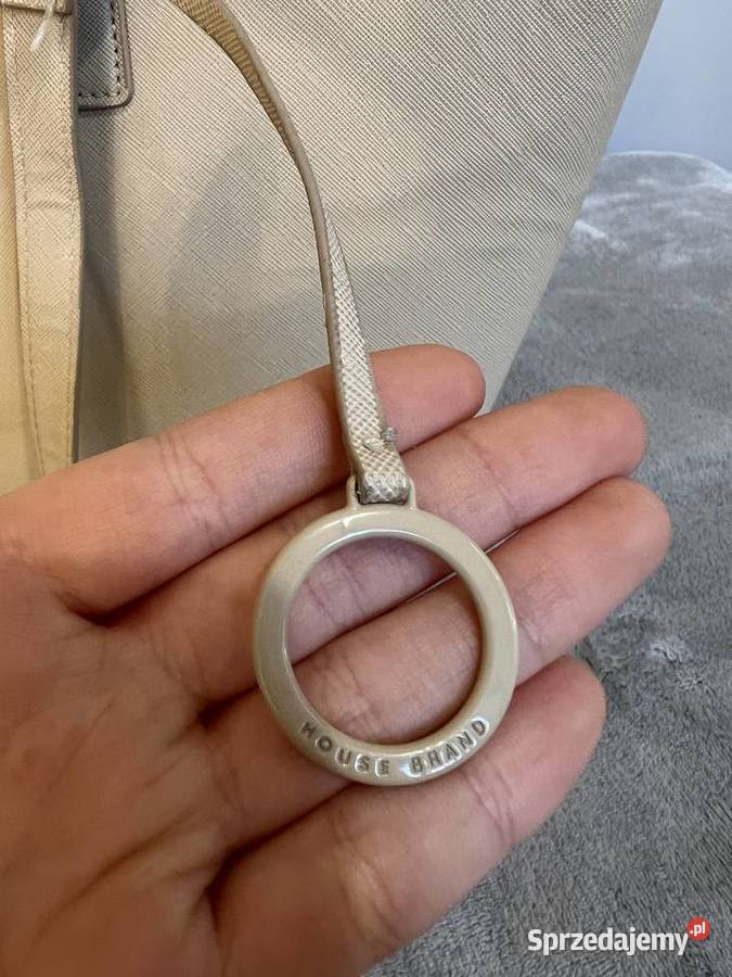 Torba torebka shopper beżowa kremowa Jasło sprzedam
