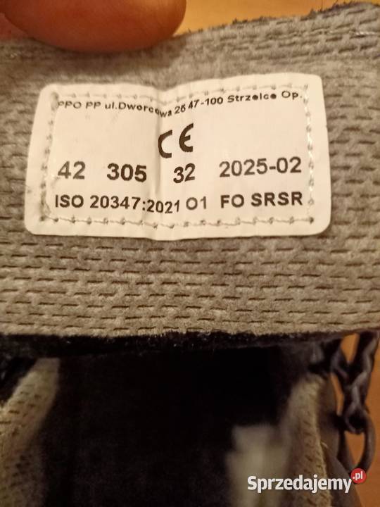Buty robocze 42 nowe Samsonów-Piechotne
