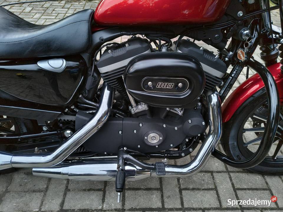 Sportster Iron 883 polski salon niski przebieg Rok produkcji 2013 Stanisławów Pierwszy sprzedam