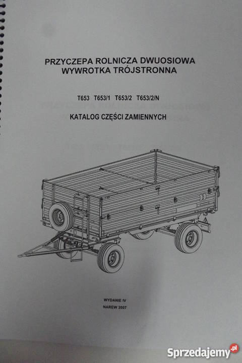 Katalog Pronar przyczepymaszyny Części zamienne Parczew