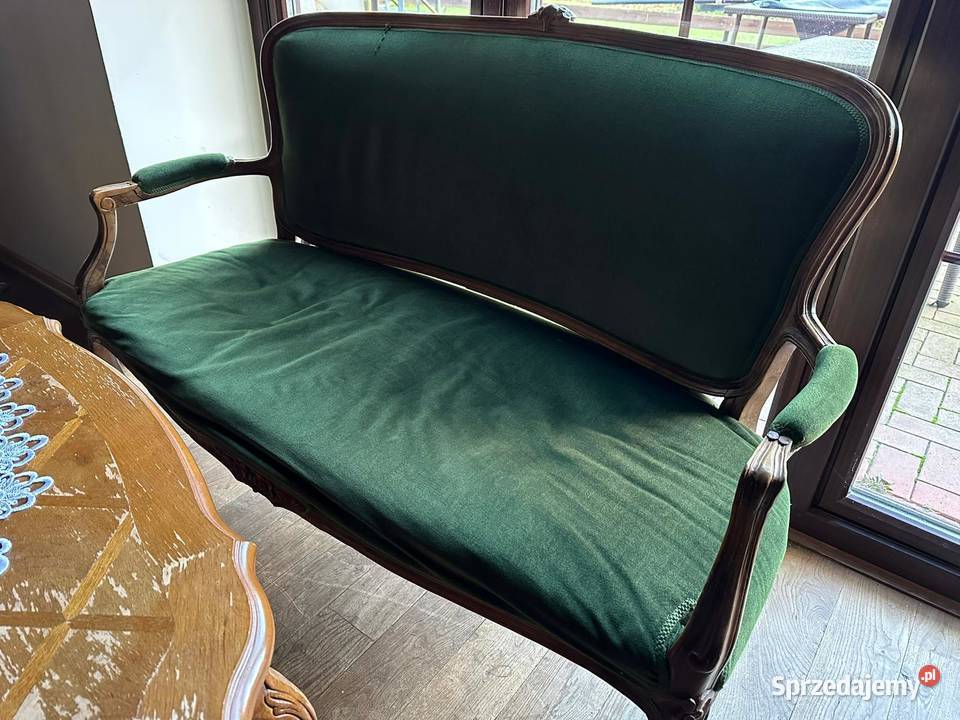 VINTAGE Komplet mebli Ludwik kanapa krzesła Komplety wypoczynkowe Olsztyn