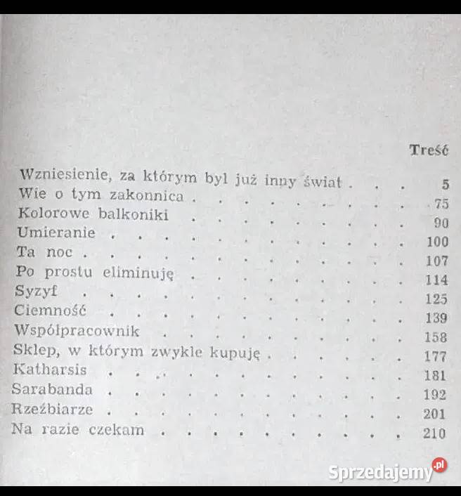 Sarabanda Ewa Gorczycka Rok wydania 1980 Chełm
