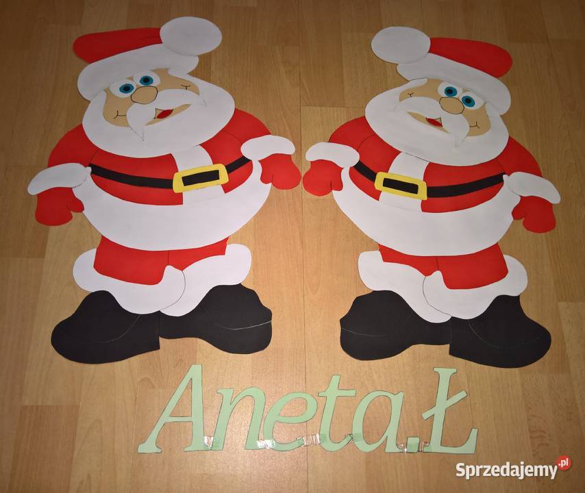 Dekoracje na Mikołajki z brystolu 504 102 444 Garwolin