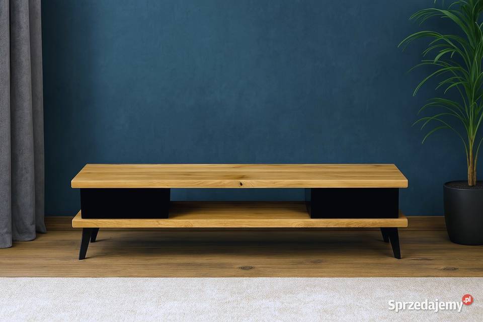 Szafka RTV Dębowa LOFT 100 Lite Drewno Różne mazowieckie Warszawa