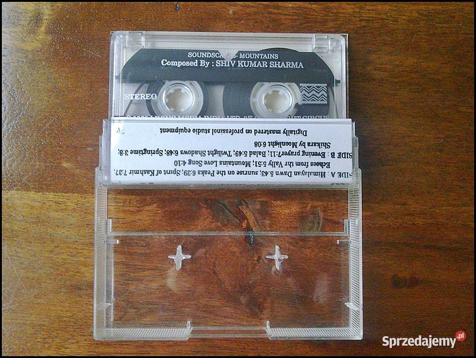 Kaseta SHIV KUMAR SHARMA Muzyka Hinduska Tanio