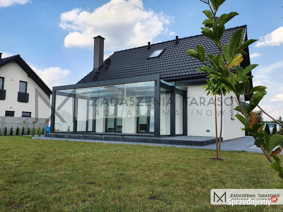 Nowoczesne zadaszenie tarasu CRX