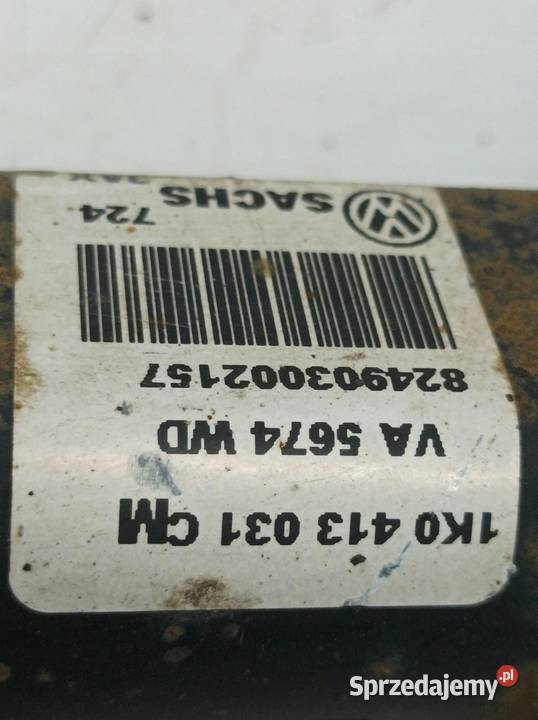 AMORTYZATOR PRAWY PRZÓD 19 TDI GOLF 1K0413031 Rok produkcji 2007