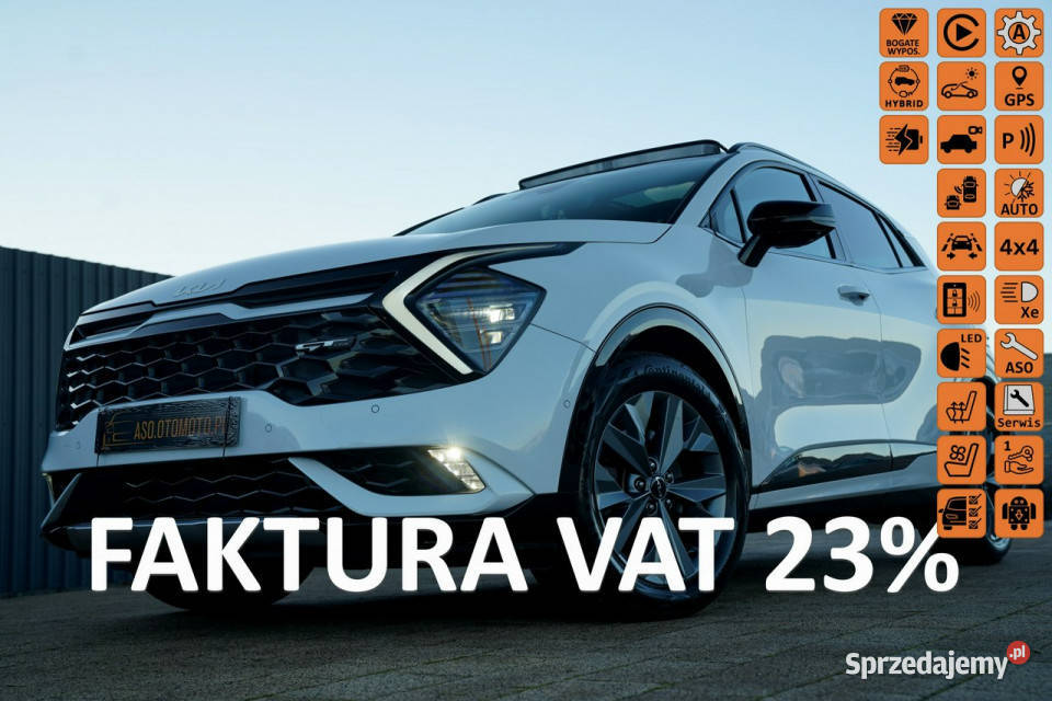 Kia Sportage GT LINE acc blis WENTYLACJA komputer pokładowy opolskie Otmuchów