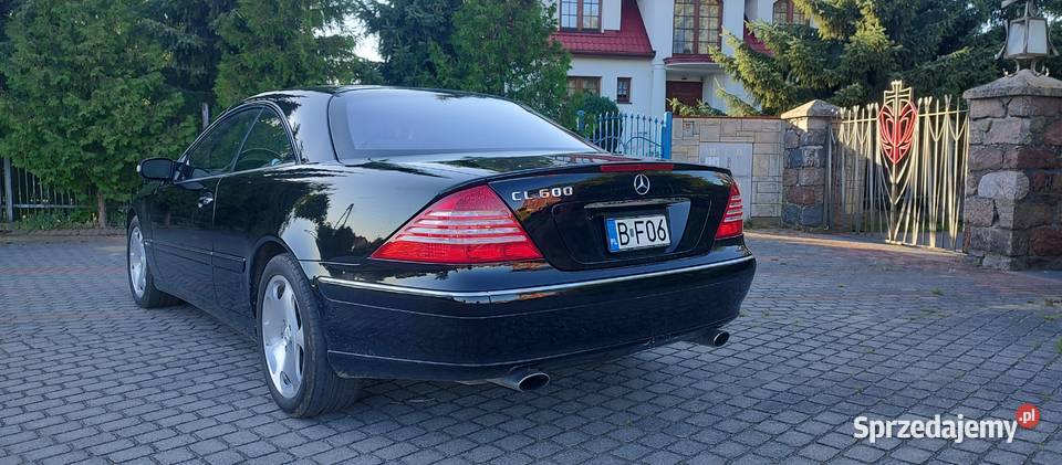 Mercedes CL 600 V12 Biturbo 500 500KM podlaskie Klukowo-Kolonia