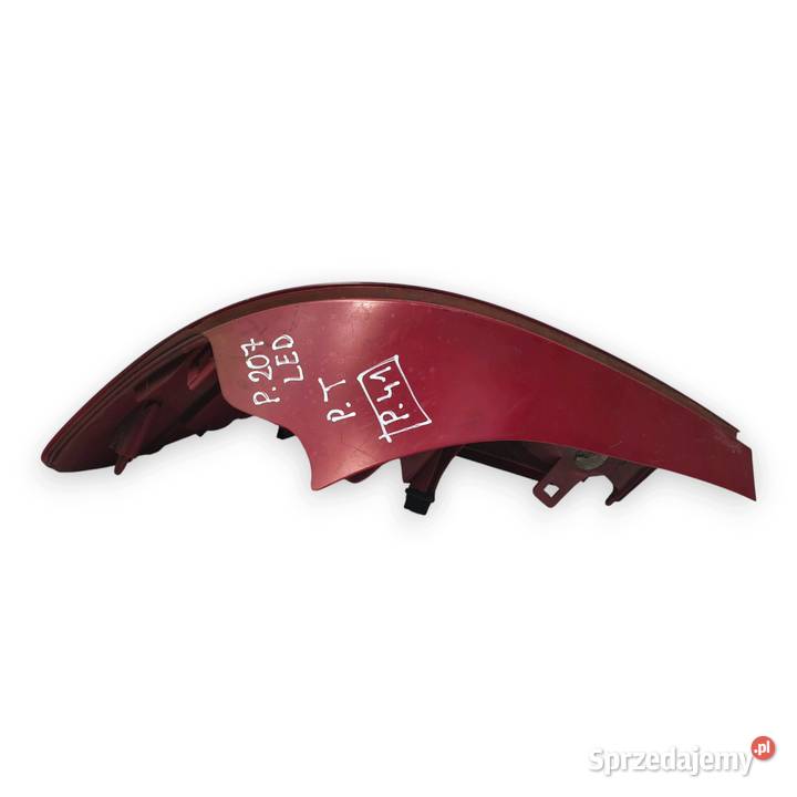 LAMPA PRAWA Peugeot 207 Lift 0912r tylna tylnia