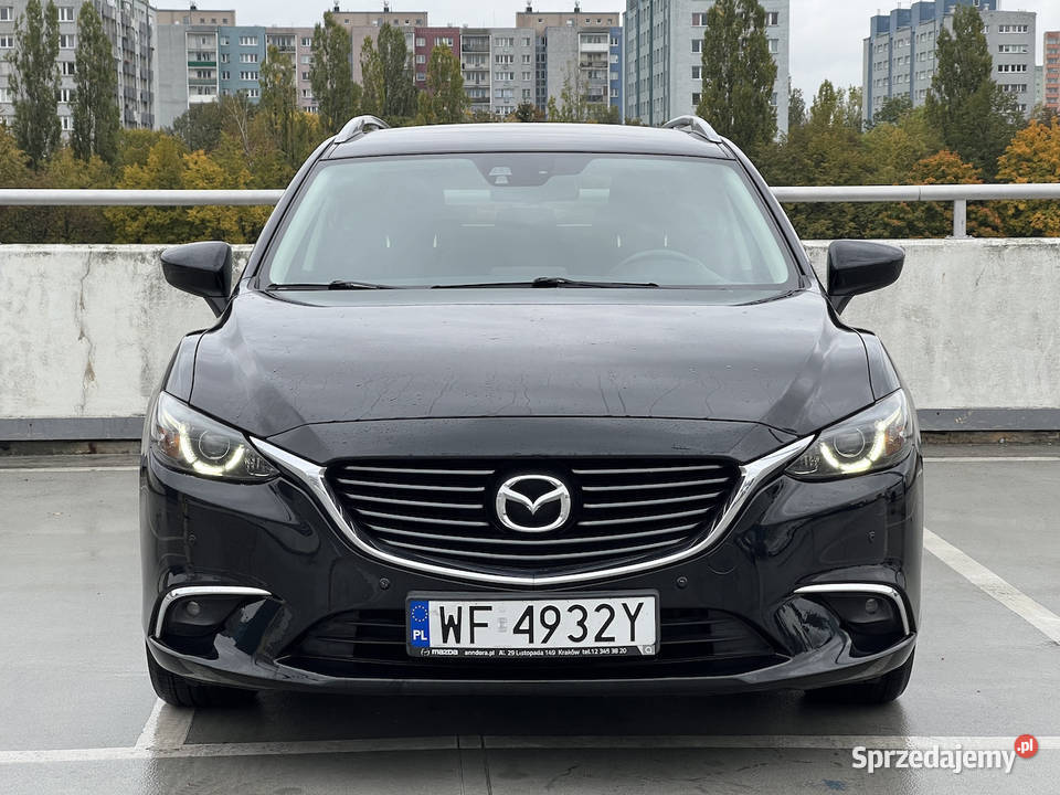 Mazda 6 III 20 GJ 2016 Skyactive 165 polski Warszawa sprzedam