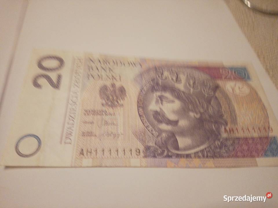 Banknot 20 AH1111119 Kraków