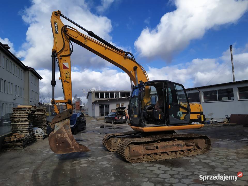 Koparka gąsienicowa JCB JS 130 LC Maszyny budowlane Kartuzy