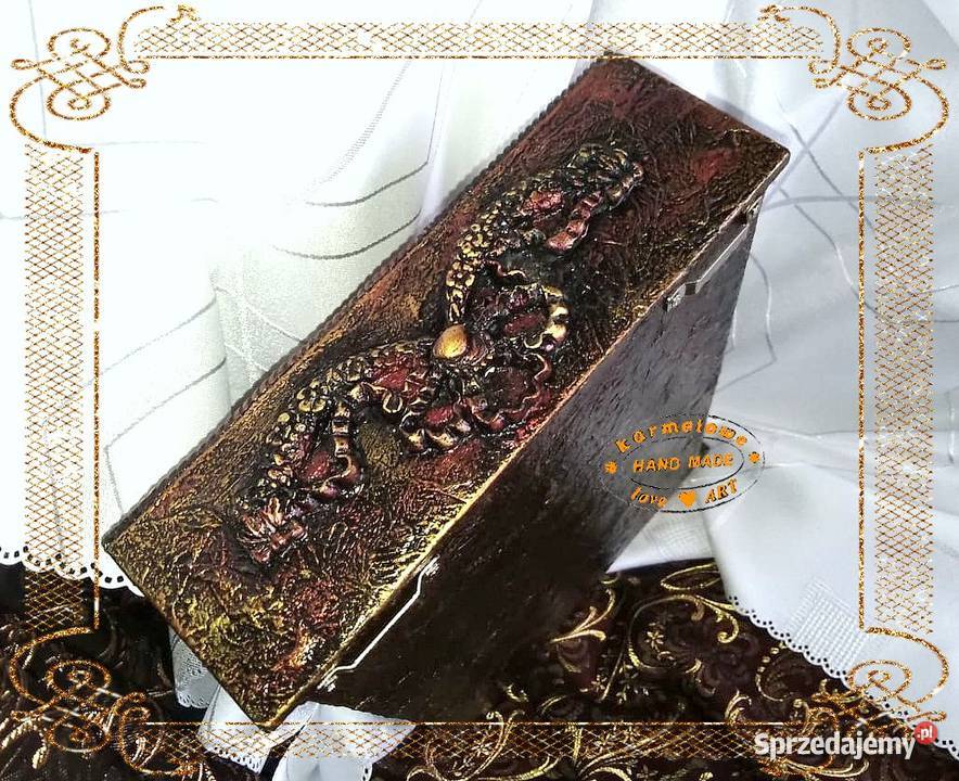 Szafka na klucze decoupage dekoracja wystrój Warszawa