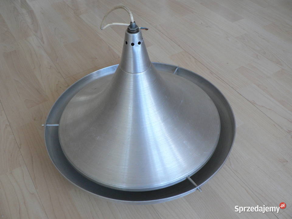 Lampa UFO Polam lata 70 PRL aluminium sprzedam