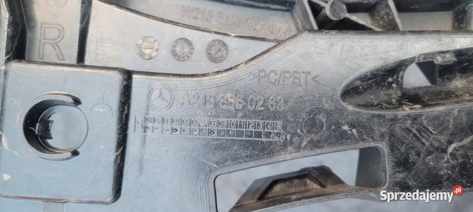 ŚLIZG ZDERZAKA PRAWY TYŁ MERCEDES W213 osobowe Ruda Śląska