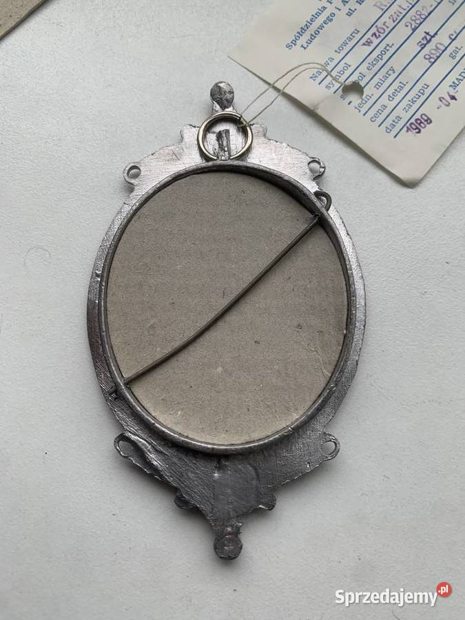 Ramka 1989 Folklor rękodzieło Poznań Ratajczaka Łowicz