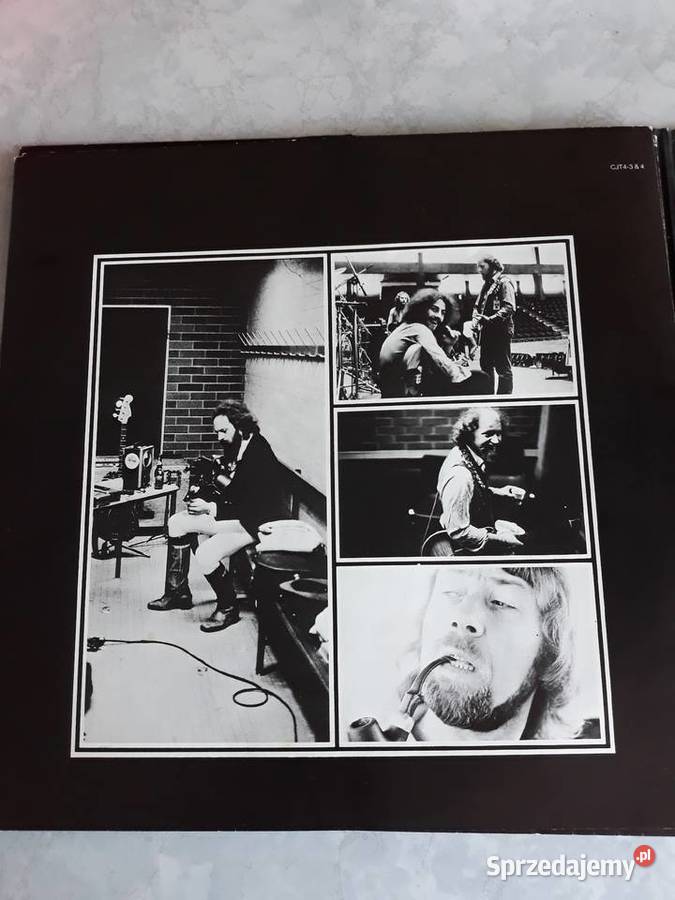JETHRO TULL Bursting Out Live 2 LP 1978r