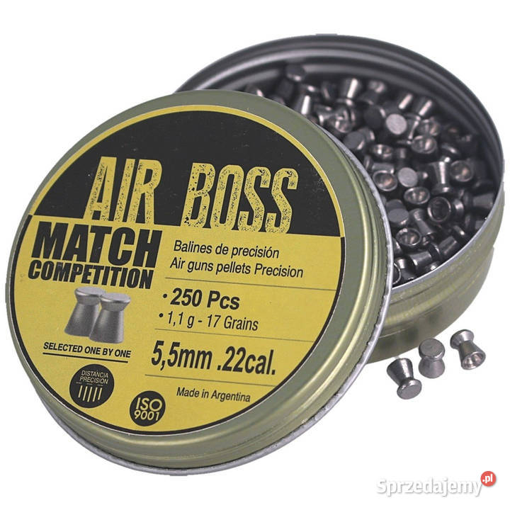 Śrut Apolo Air Boss Match Competition 55 mm 250 mazowieckie Maciejowice