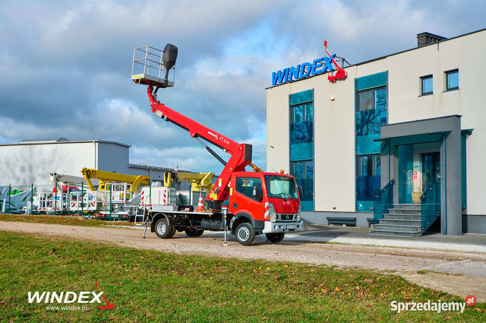 Podnośnik koszowy GSR E 179T pomorskie Chojnice