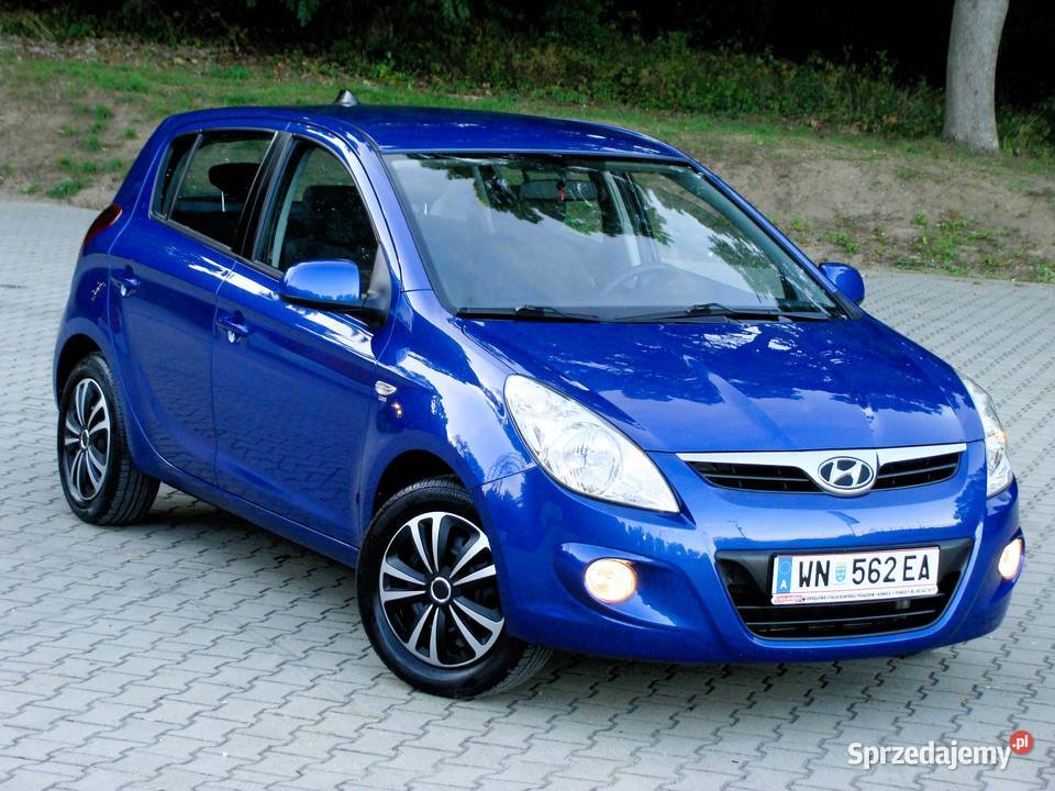 Hyundai i20 12 benzyna klima sprowadzony 5 Rok produkcji 2008 Kowala-Stępocina