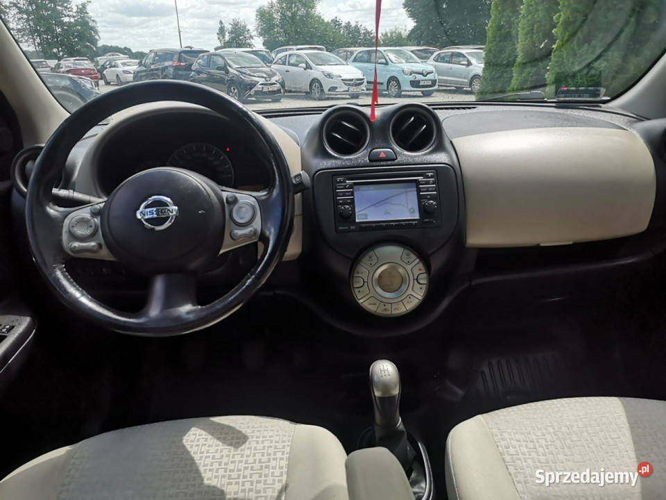 Nissan Micra 12 16v 80 Klimatr Panorama Navi wspomaganie kierownicy