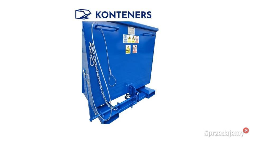 Kontener samowyładowczy do wózka widłowego 1000L Łódź