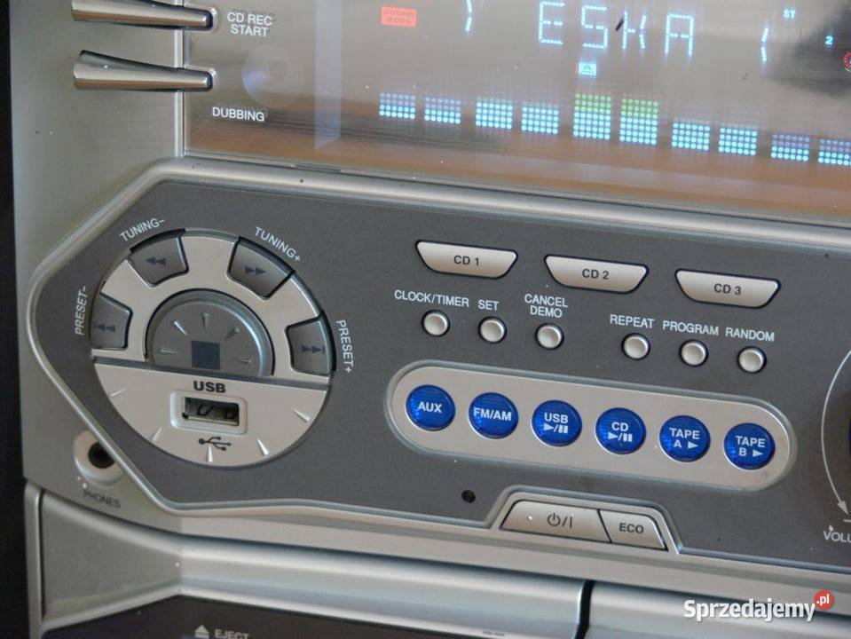 Wieża Universum VTCCD1052 USB mp3 kol Mocna podkarpackie Jasło