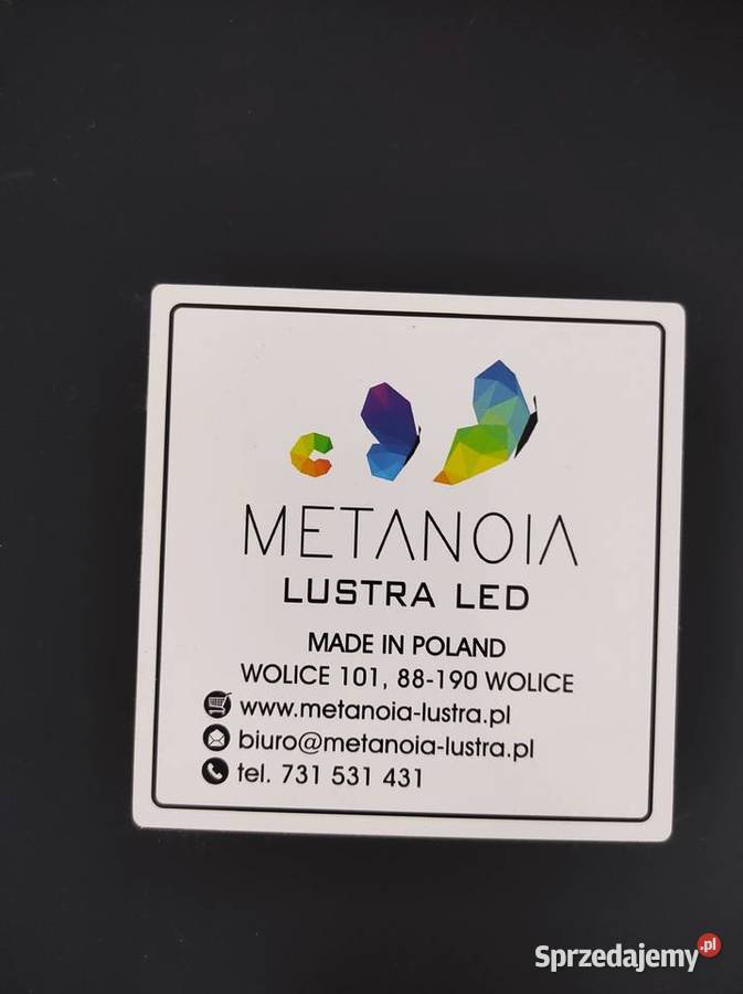 Nowe LUSTRO ścienne wiszące 115 x 55 srebrne Lustra mazowieckie Warszawa