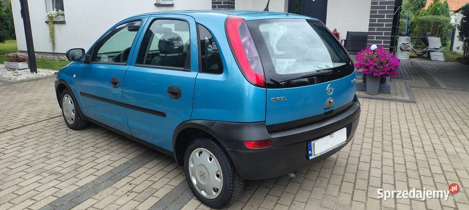 Zadbany Opel Corsa C 4kluczykiksiążki serwisowe Wałdowo Szlacheckie