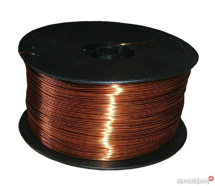 Drut miedziany lakier 140mm x75m czerw 1 Pozostałe Wyszków