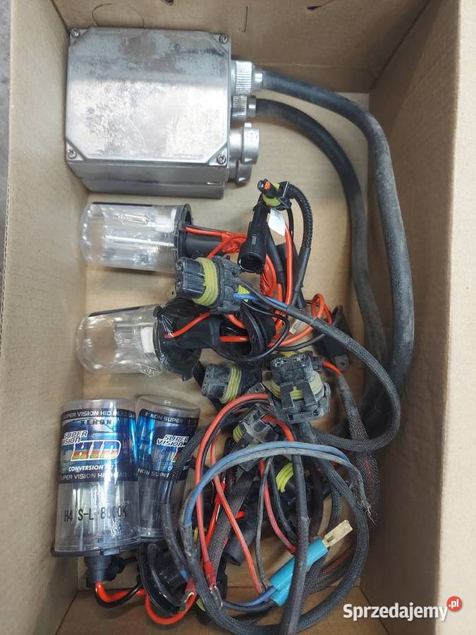 Zestaw HID Xenon przetwornice 2x h4 xenon h4l uniwersalne Kępno sprzedam