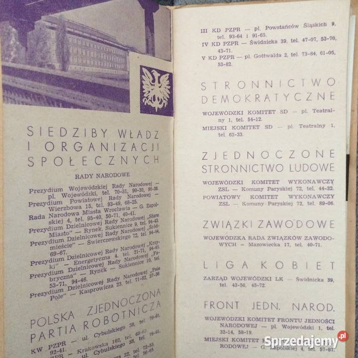 2275 Plan Wrocławia i Osobny Plan Śródmieścia Szczecin