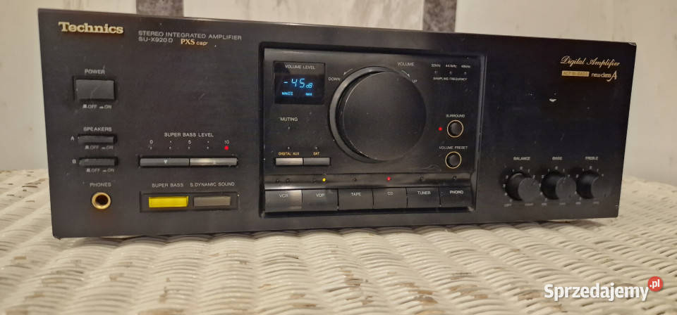 Technics SUX920D Wzmacniacz Stereo 100W SU X920 wielkopolskie Międzychód