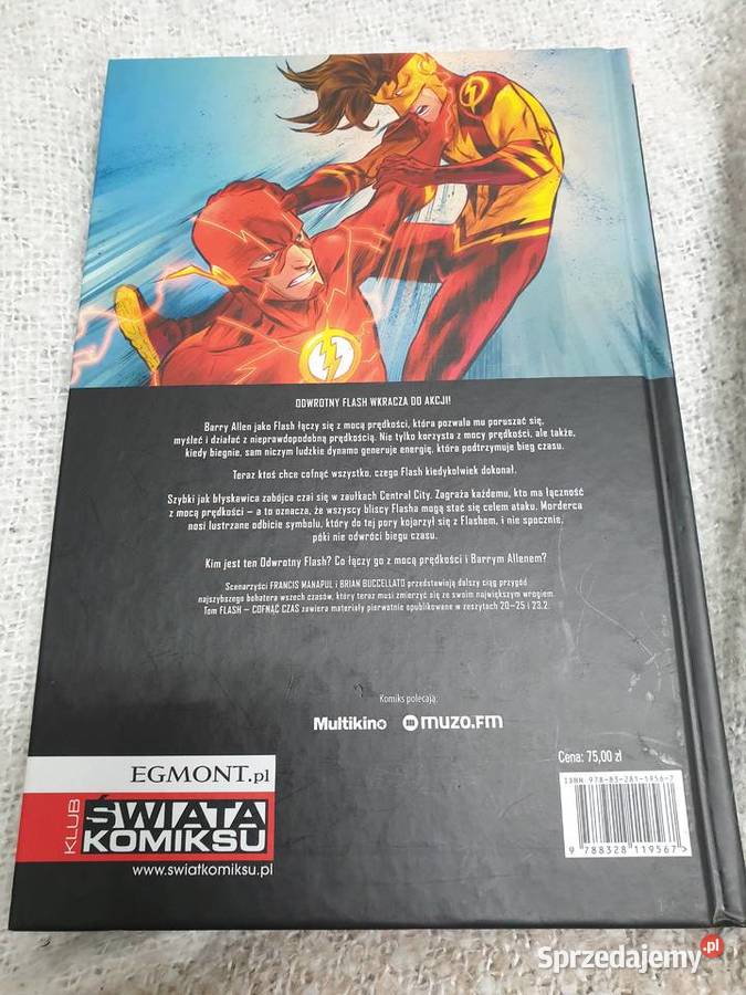 Flash Tom 4 Cofnąć czas kredowy papier  pomorskie Gdynia sprzedam