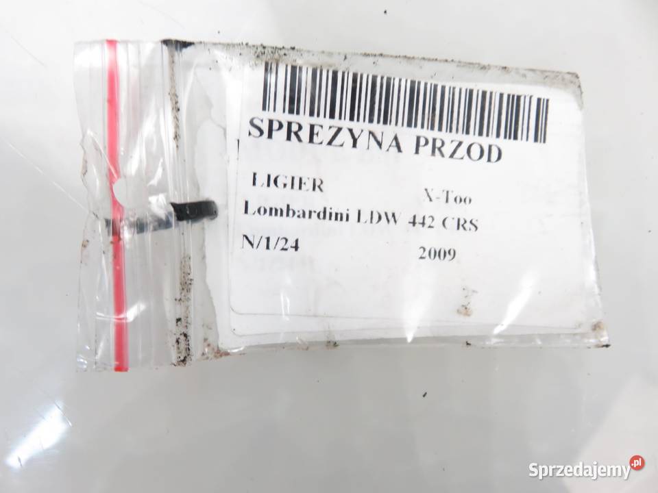 SPRĘŻYNA PRZÓD LIGIER XToo Lombardini LDW osobowe