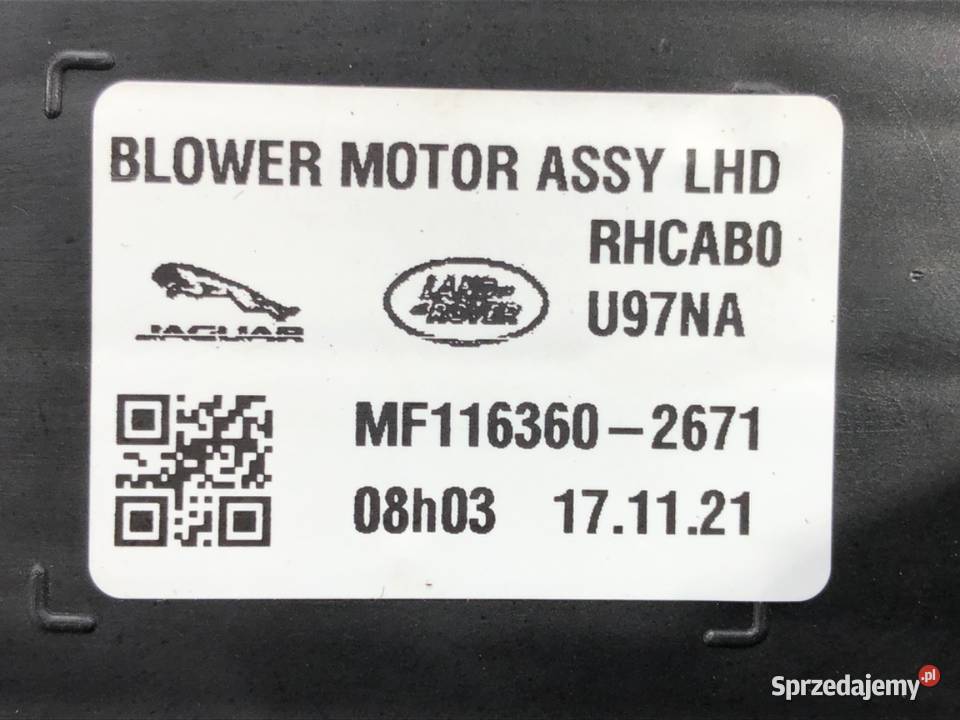 DMUCHAWA NAWIEWU JAGUAR XE MF1163602671