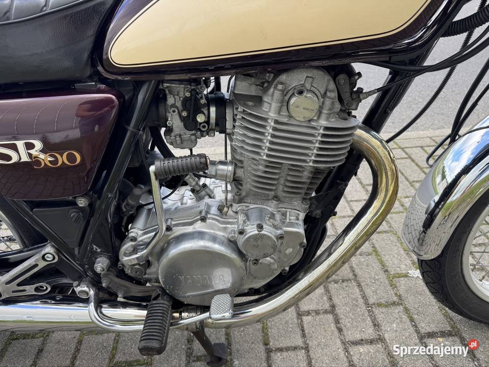 Yamaha SR 500 lubuskie Słubice