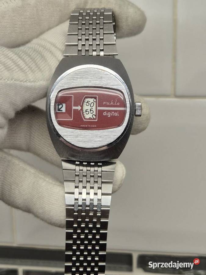 Mechaniczny zegarek Ruhla Digital Chorzów sprzedam