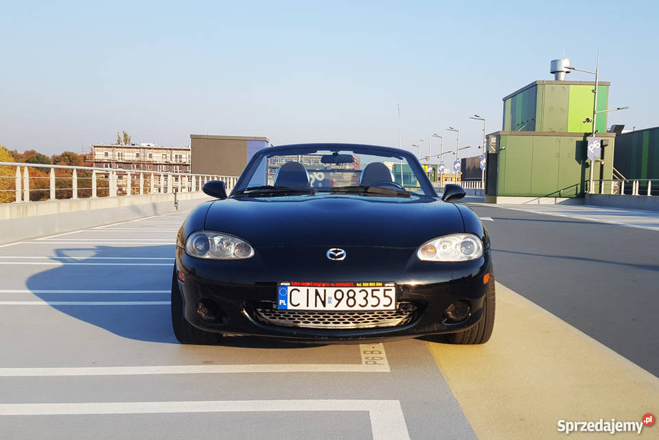 Mazda MX5 MAZDA MX 5 NBFL 2002 16 CZARNA cabrio Bydgoszcz