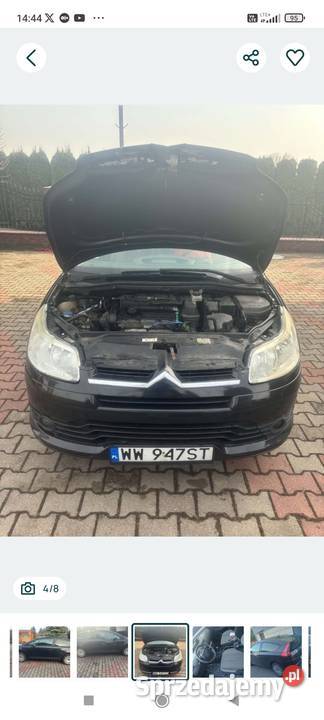 Citroen C4 coupe 14 LPG klimasprawna opłaty benzyna+LPG