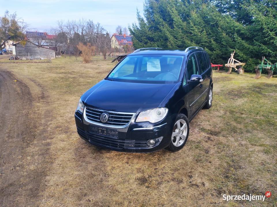 Volkswagen Touran benz 14 nieuszkodzony Touran pomorskie Karsin