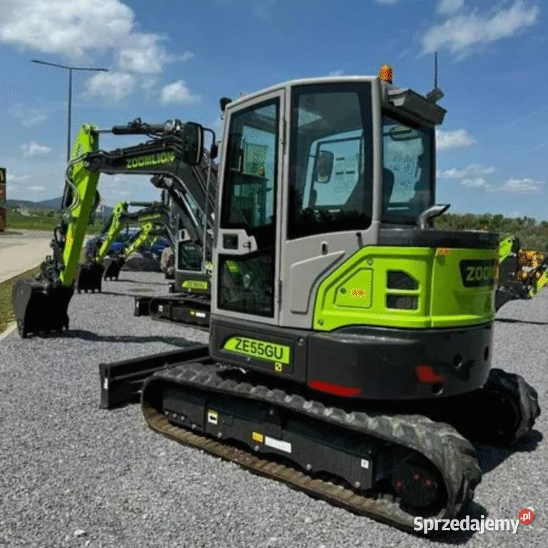 Minikoparka gąsienicowa ZOOMLION ZE55GU Wrocław