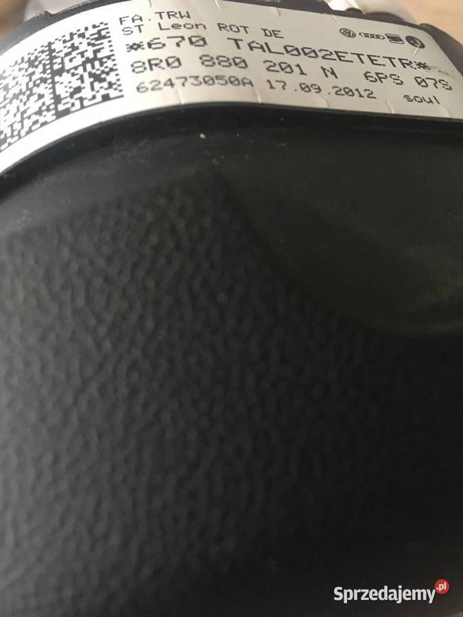 air bag poduszka powietrzna audi a5 s5 rs5 Q5 Wyposażenie wnętrza Szczecin