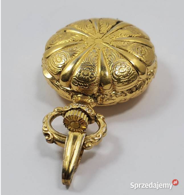 Luksusowa Złota ZawieszkaWisiorek z Szwajcarską złoto Wisiorki Poraj