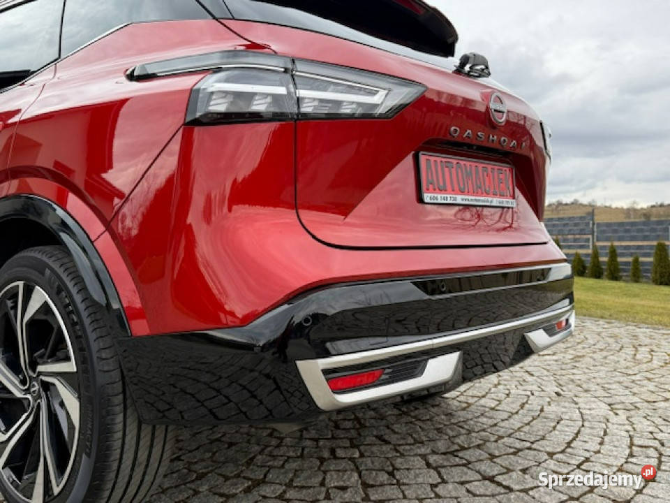 Nissan Qashqai TEKNA MEGA KOLOR NOWE AUTO nieuszkodzony dolnośląskie
