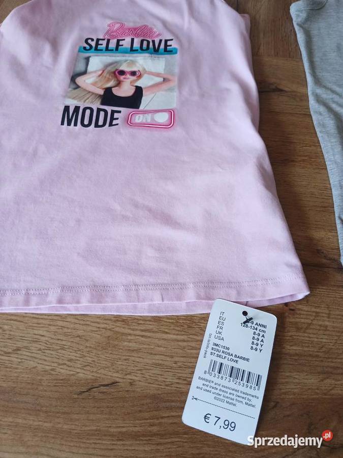 Koszulki podkoszulki 89 lat Nowe Tezenis Barbie Częstochowa