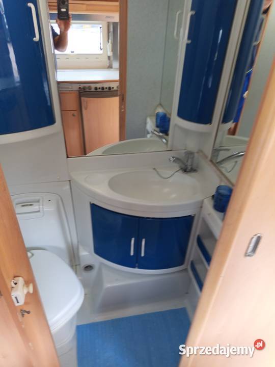 przyczepa kempingowa Chateau 495 kemping Chojnów