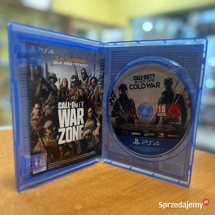 Gra na 4 Call Of Duty Black Ops Cold War Elbląg sprzedam